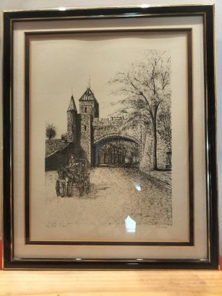 Cuadro La porte Saint Louis