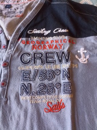 Polo Geographical Norway Talla L