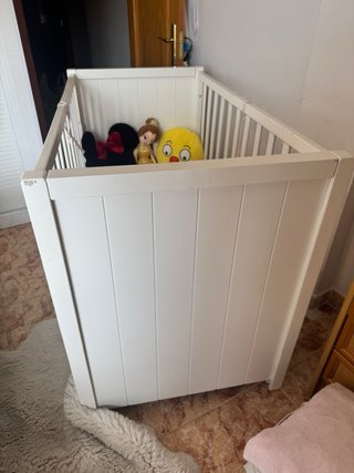 Cuna Cotinfant con barrera elevable