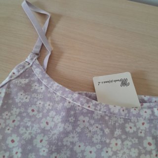 Camisola tirantes finos floral talla 2XL