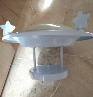 Lámpara infantil Luna y estrellas