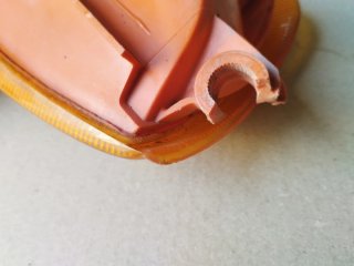 Pisca Ford Escort Mk4 Laranja