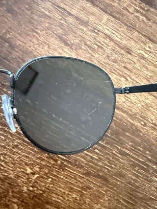Gafas de Sol Ray-Ban Redondas Marrón/Negro