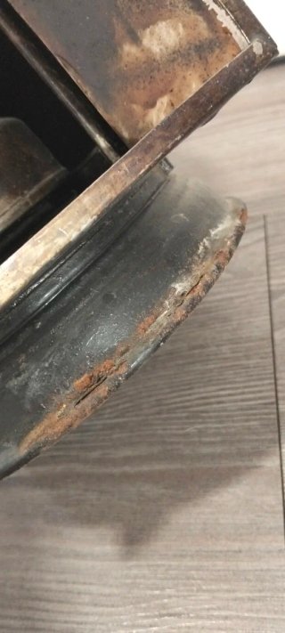 Farolillo de  Renfe antiguo es de aceite