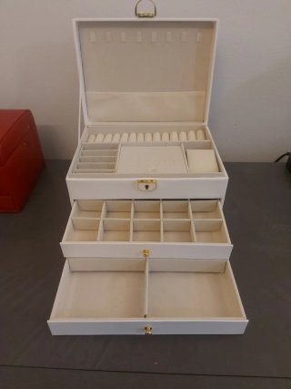 Portagioie bianco grande