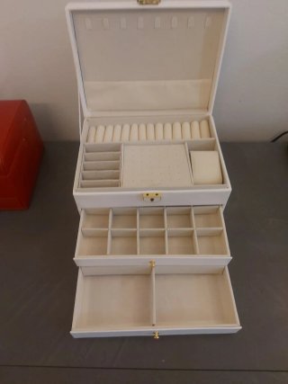 Portagioie bianco grande