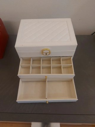 Portagioie bianco grande