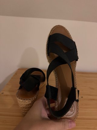 Alpargatas Toni Pons Negras Talla 40