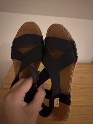 Alpargatas Toni Pons Negras Talla 40
