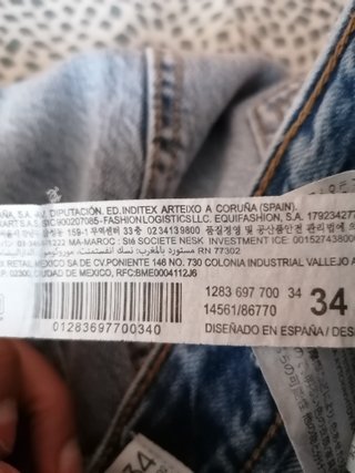 Falda pantalón vaquera