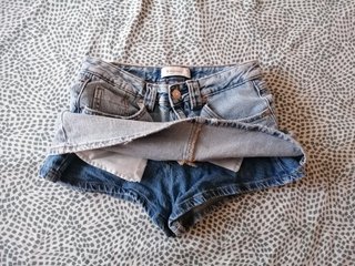 Falda pantalón vaquera