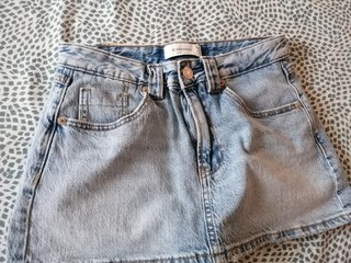 Falda pantalón vaquera