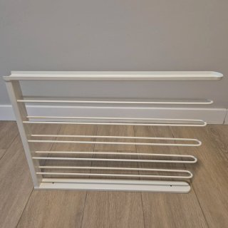 Pantalero Ikea Bianco in Metallo
