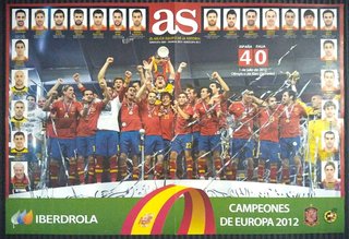 Periódico AS 3 Julio 2012 España Campeona Europa