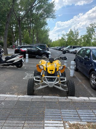 Quad año 2012 Can-Am DS 450 Amarillo Competición
