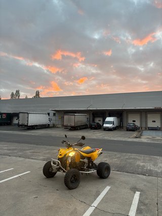 Quad año 2012 Can-Am DS 450 Amarillo Competición