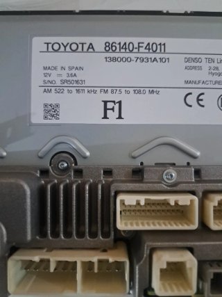 Pantalla Toyota CHR 2019