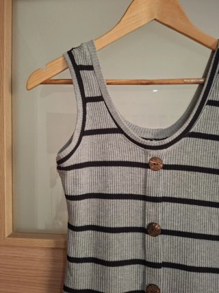 Vestido de  rayas