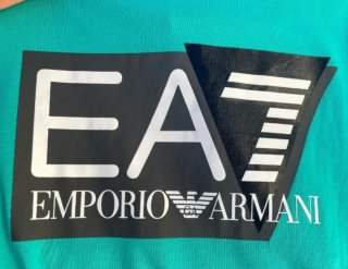 Polo Emporio Armani Original Turquesa Talla XL