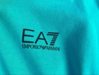 Polo Emporio Armani Original Turquesa Talla XL