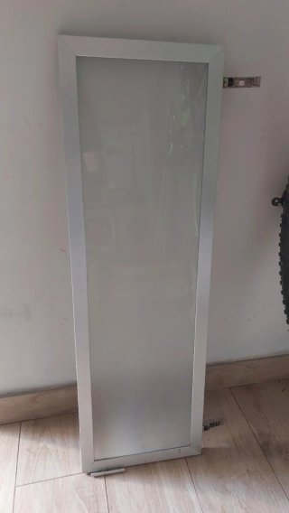 Puerta Vitrina Ikea Plata y Cristal