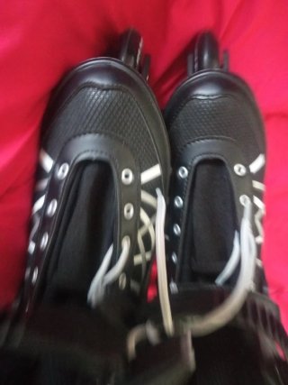 Patines en línea negros talla 42