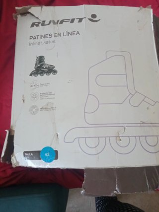 Patines en línea negros talla 42