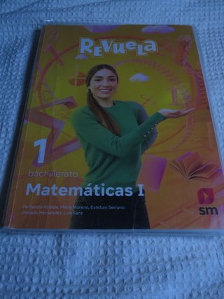 Libro matemáticas I 1Bach Revuela