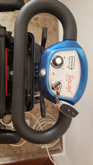 Plegable. Scooter de movilidad reducida
