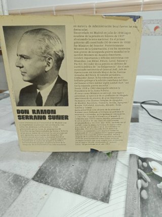 Entre Hendaya y Gibraltar, Ramón Serrano Suñer