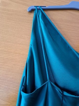 Vestido Largo Zara Saten a Estrenar con Etiqueta.