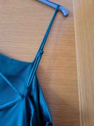 Vestido Largo Zara Saten a Estrenar con Etiqueta.
