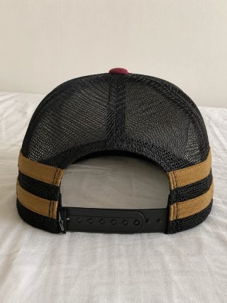 Gorra Alpinestars Plana Negra y Roja nueva