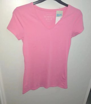 Camiseta rosa Verano Talla S