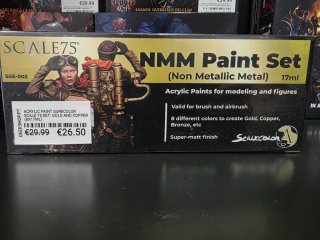 scale75 nmm paint set gold and copper 8x17ml