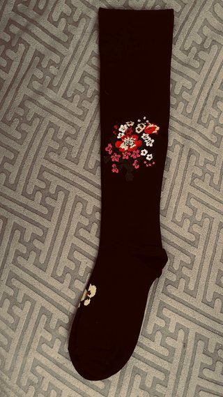 Calcetines de compresión con diseño de conejo