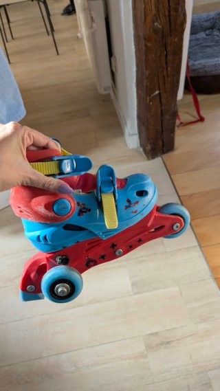 Patines infantiles Spiderman Talla 28
