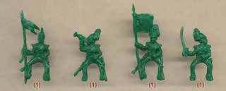 Modellini di Dragoni Crimeani Russi 1/72