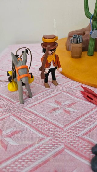 Playmobil Western 3802 - Miniera d'Oro Completa
