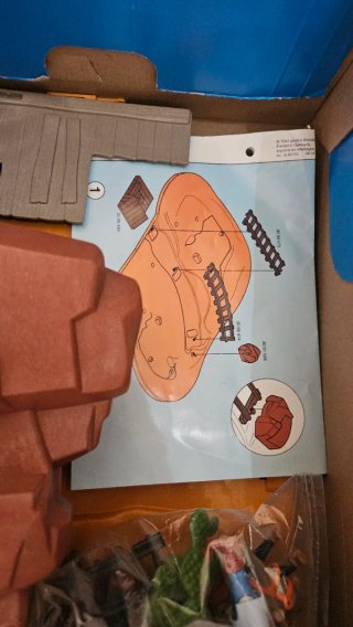 Playmobil Western 3802 - Miniera d'Oro Completa