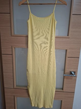 Vestido amarillo tirantes