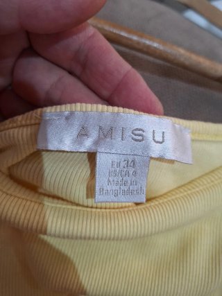 Vestido amarillo tirantes