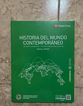 Historia del mundo contemporáneo 1 Bachillerato