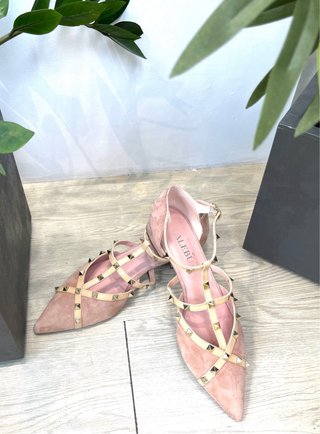 Zapatos Lalebu Mujer Beige/Rosa