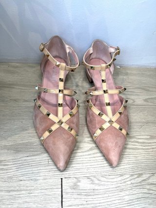 Zapatos Lalebu Mujer Beige/Rosa
