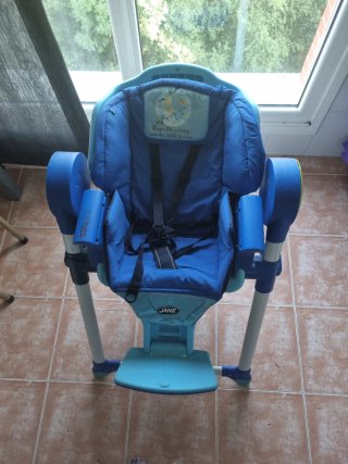 Trona Jane azul y verde