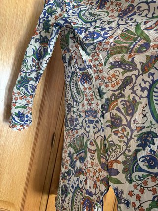 Túnica Boho Estampada Playa/Piscina Talla Única
