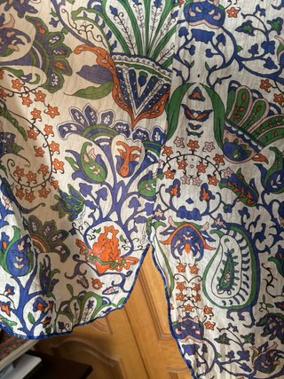Túnica Boho Estampada Playa/Piscina Talla Única