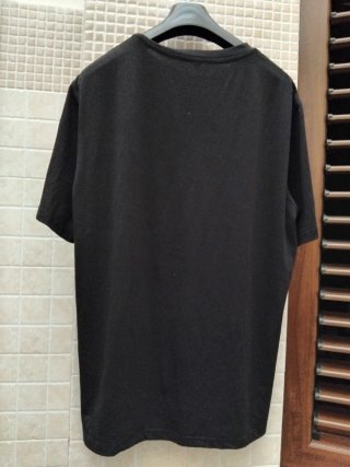 T-shirt Motociclista Vintage Nero