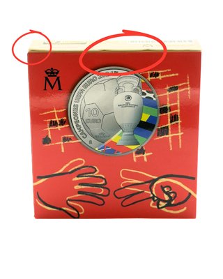 Eurocopa 2024 | Moneda Oficial FNMT | Plata